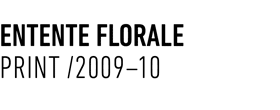 Entente Florale Print